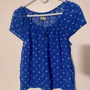 Women’s Hollister Layering Polkadot Top